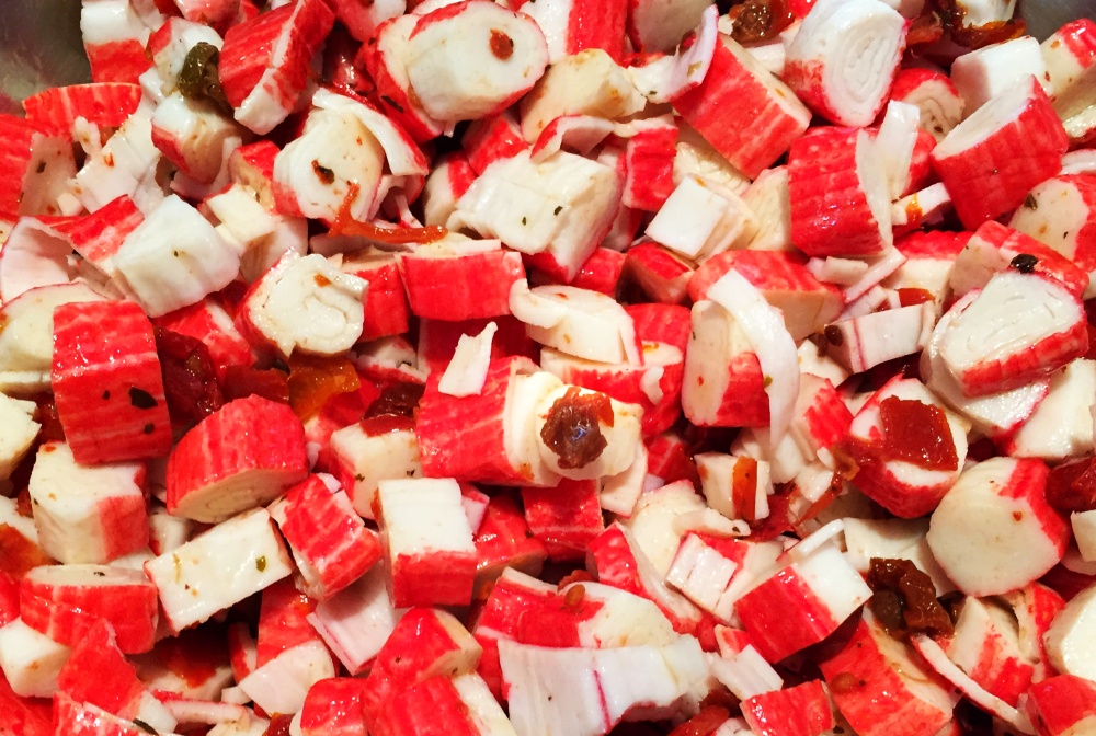 Krabowa z czerwonym&nbsp;ryżem